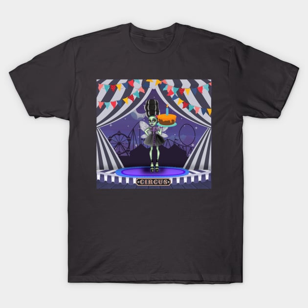 Birthday at the circus T-Shirt by Paciana Peroni